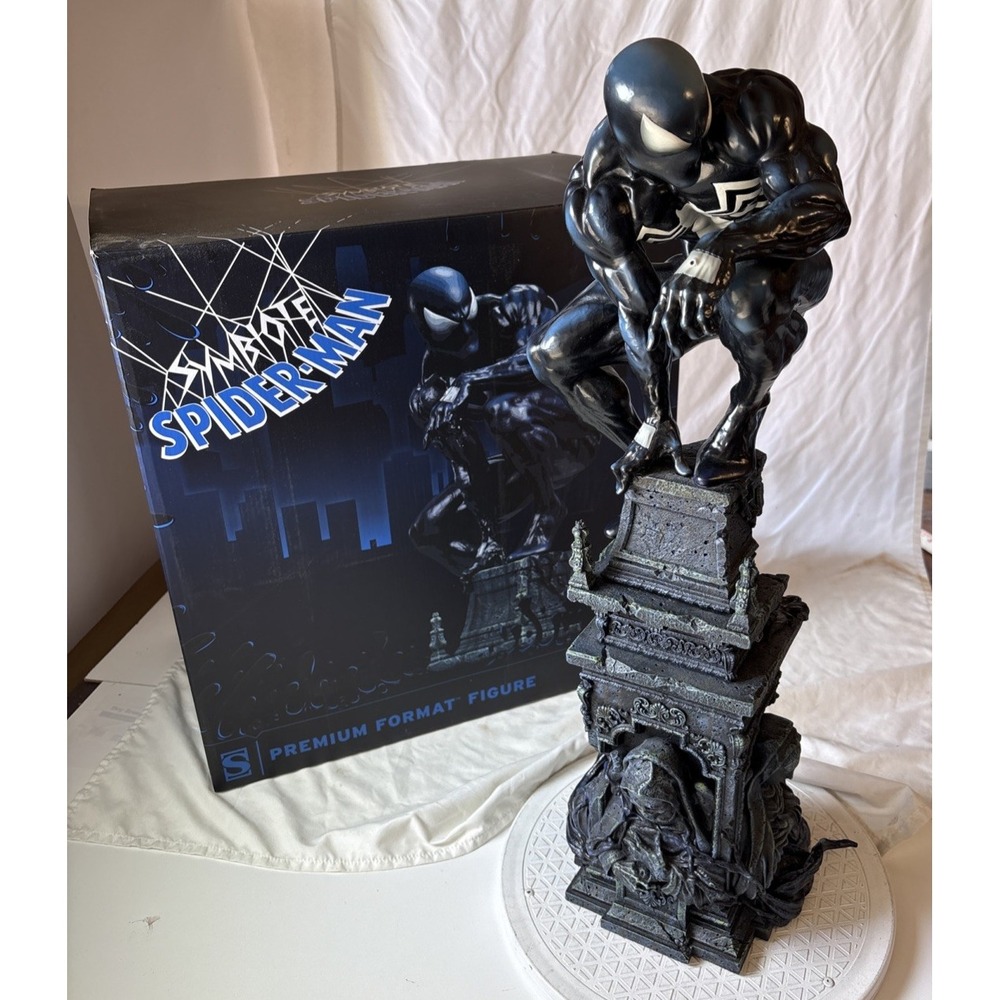 Spider-Man (Symbiote Costume) LE 3090/5000 Premium Format Figure Sideshow STATUE